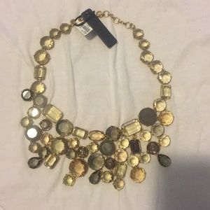 NWT JCrew Crystal Statement Necklace